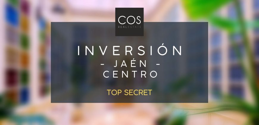 VENDIDO piso inversión Jaén centro